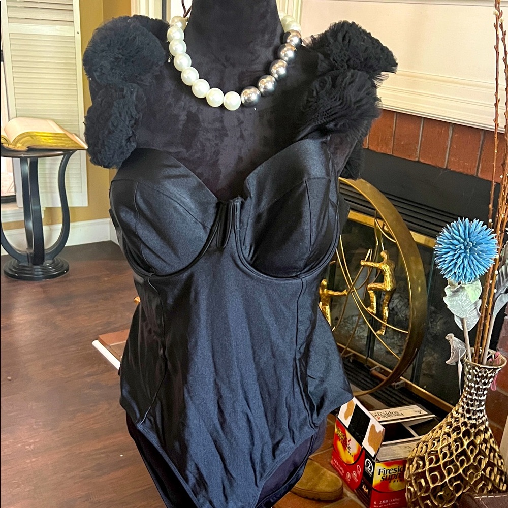 ASOS Black One Piece Swimsuit